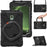 For Samsung Galaxy Tab Active5 SM-X300 Case Kickstand Rugged Tablet Cover with Shoulder Strap - Black - 3