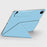 For vivo Pad3 Pro Case Origami Stand Magnetic Absorption PU Leather Tablet Cover - Blue - 4