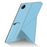 For vivo Pad3 Pro Case Origami Stand Magnetic Absorption PU Leather Tablet Cover - Blue - 5