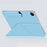 For vivo Pad3 Pro Case Origami Stand Magnetic Absorption PU Leather Tablet Cover - Blue - 6