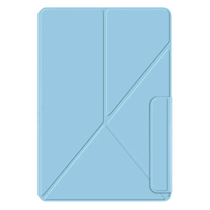 For vivo Pad3 Pro Case Origami Stand Magnetic Absorption PU Leather Tablet Cover - Blue - 7
