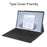 For Microsoft Surface Pro 11 / 10 / 9 Case PU Leather Folding Stand Folio Tablet Cover - Black - 2