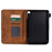 A8 For Amazon Fire HD 10 (2023) Stand Case Leather Tablet Cover with Card Slots - Brown - 4