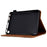A8 For Amazon Fire HD 10 (2023) Stand Case Leather Tablet Cover with Card Slots - Brown - 5