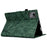 A7 For Lenovo Tab M11 / Xiaoxin Pad 11 2024 Case Solid Color  Auto Wake  /  Sleep Tablet Stand Cover - Green - 4