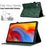 A7 For Lenovo Tab M11 / Xiaoxin Pad 11 2024 Case Solid Color  Auto Wake  /  Sleep Tablet Stand Cover - Green - 6
