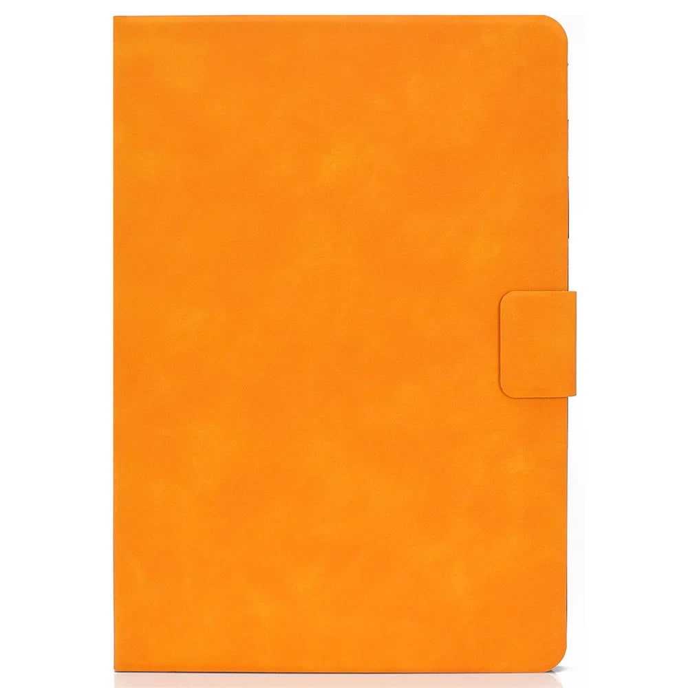 A4 For Lenovo Tab M11 / Xiaoxin Pad 11 2024 Case Card Holder Cowhide Texture Leather Tablet Cover - Khaki - 6