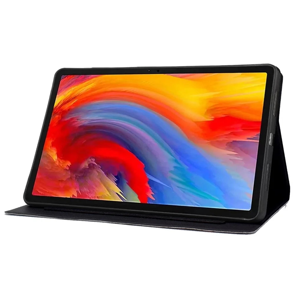 A2 For Lenovo Tab M11 / Xiaoxin Pad 11 2024 Leather Case Pattern Printed Card Slots Tablet Cover - Colorful Pineapple - 3