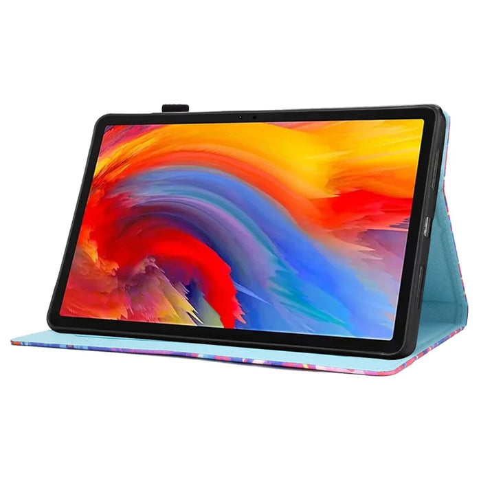 For Lenovo Tab M11 / Xiaoxin Pad 11 2024 Case Pattern Printing PU Leather Stand Tablet Cover - Bird - 3