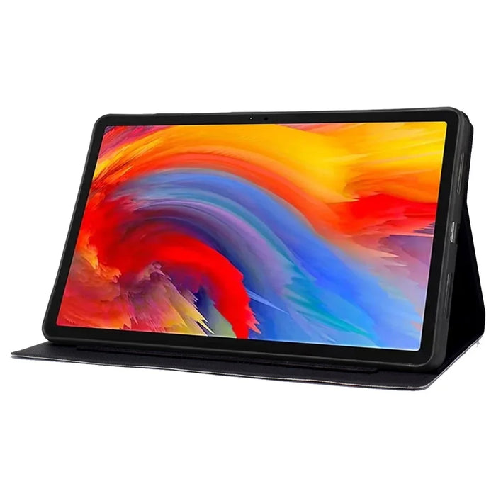 For Lenovo Tab M11 / Xiaoxin Pad 11 2024 Case Stand Pattern Printed Tablet Shell - Blue Marble - 3
