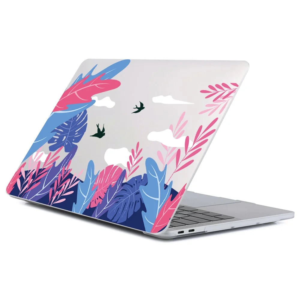 For MacBook Air 13 inch (2026) A3449 / (2025) A3240 / (2024) A3113 / (2022) A2681 Pattern Case Hard PC Protective Laptop Cover - DDC-214 - 1