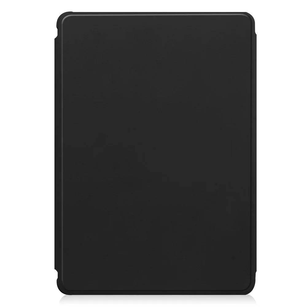 For iPad Pro 11 (2025) / 11 (2024) Case Rotary Stand Leather+Acrylic Tablet Cover (without Keyboard) - Black - 6