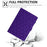 For Lenovo Tab M11 / Xiaoxin Pad 11 2024 Case Leather Stand Flip Tablet Cover with Card Holder - Purple - 5