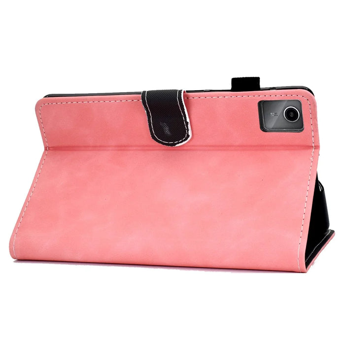 For Lenovo Tab M11 / Xiaoxin Pad 11 2024 Tablet Cover Shockproof Leather Card Holder Stand Case - Pink - 4