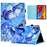 For Lenovo Tab M11 / Xiaoxin Pad 11 2024 Leather Case Pattern Printing Tablet Cover with Card Slots - Butterfly - 1