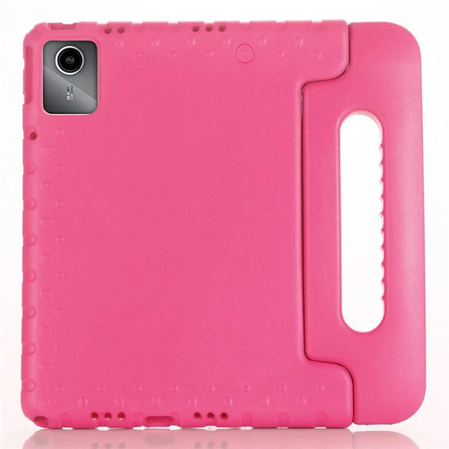 For Lenovo Tab M11 / Xiaoxin Pad 11 2024 Case Handle Kickstand EVA Tablet Cover - Rose - 1