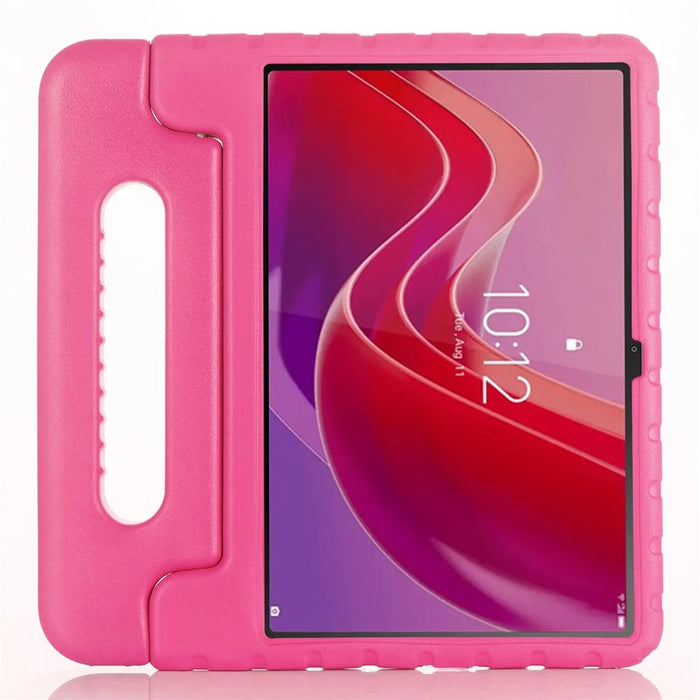 For Lenovo Tab M11 / Xiaoxin Pad 11 2024 Case Handle Kickstand EVA Tablet Cover - Rose - 2