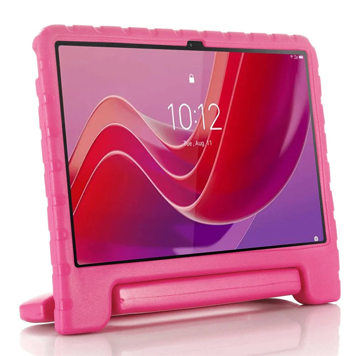 For Lenovo Tab M11 / Xiaoxin Pad 11 2024 Case Handle Kickstand EVA Tablet Cover - Rose - 4