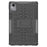 For Lenovo Tab M11 / Xiaoxin Pad 11 2024 Case Tire Texture Shockproof TPU+PC Tablet Cover with Kickstand - Black - 2