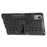 For Lenovo Tab M11 / Xiaoxin Pad 11 2024 Case Tire Texture Shockproof TPU+PC Tablet Cover with Kickstand - Black - 5