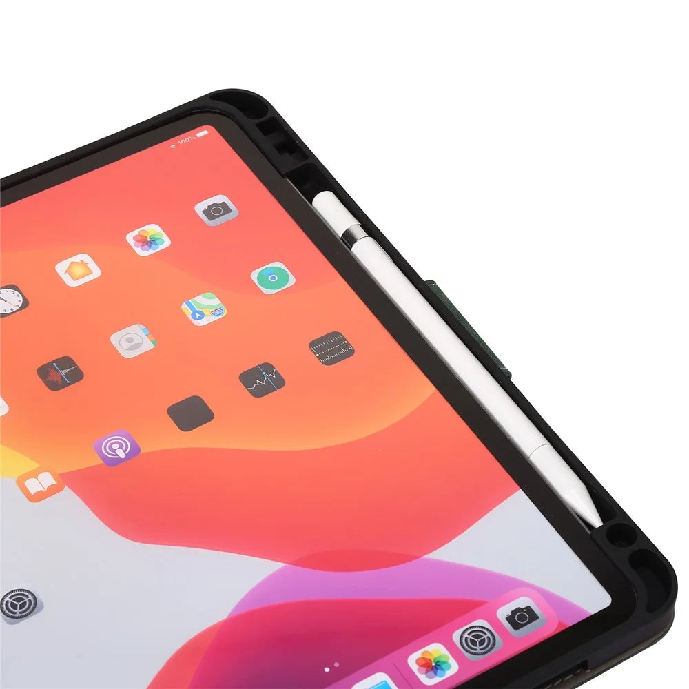 For iPad Air 11 (2026) / (2025) / (2024) / Air (2022) / (2020) / Pro 11 (2018) / (2020) / (2021) / (2022) Leather Case Wallet Cover - Green - 6