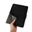 For iPad (2025) / 10.9 (2022) Case Leather Flip Wallet Tablet Cover with Pens Slot - Black - 4