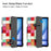 For iPad Air 11 (2026) / (2025) / (2024) Case Trifold Stand Pattern Auto Wake / Sleep Tablet Cover - Colorful Triangle Grid - 4