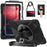 For Lenovo Tab M11 TB-330FU / 331FC / Xiaoxin Pad 11 2024 Case PC+Silicone Tablet Cover with Shoulder Strap - Black - 1