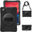 For Lenovo Tab M11 TB-330FU / 331FC / Xiaoxin Pad 11 2024 Case PC+Silicone Tablet Cover with Shoulder Strap - Black - 5