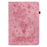 For Amazon Kindle Paperwhite (2024) / Kindle Colorsoft Leather Case Card Holder Rose Flower E-Reader Cover - Pink - 6