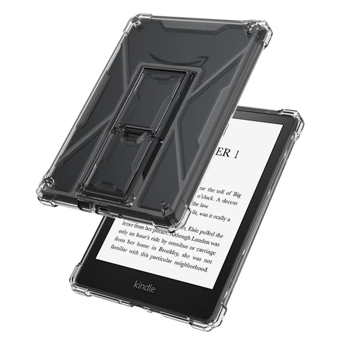 For Amazon Kindle Paperwhite 5 (2021) Shockproof TPU Case with PC Kickstand to Free Hands - 3