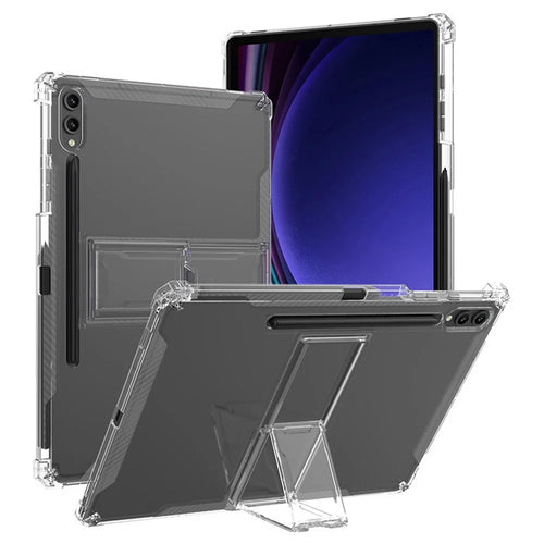 For Samsung Galaxy Tab S9 Ultra Airbag Corner Tablet Case TPU Cover with PC Kickstand - 1