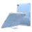 For iPad (2025) / 10.9 (2022) Tablet Case Clear TPU Airbag Corners Drop Protection Cover with PC Kickstand - 2