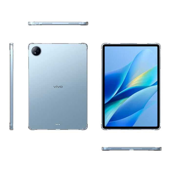 For vivo Pad3 Pro Tablet Case Four Corner Protection Clear TPU Cover - 5