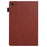 For Samsung Galaxy Tab A9+ X210 Case Card Slots PU Leather Flip Stand Tablet Cover - Brown - 6