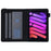 For 8-Inch Tablet Case Anti-Scratch Tablet Leather Flip Cover with Card Slots - Grey - 2