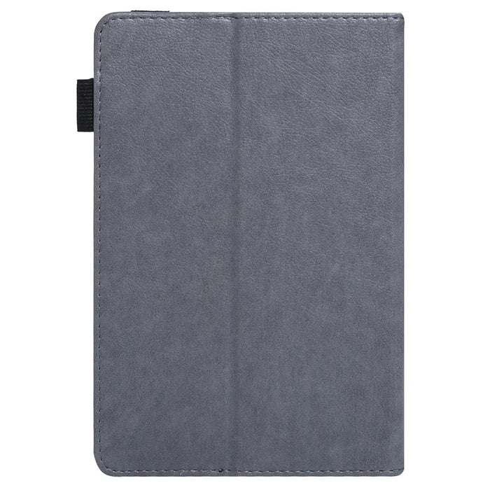 7-inch Tablet Leather Case Card Slots Stand Protective Cover - Grey - 6