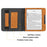 For Kobo Libra 2 N418 Tablet Case Auto Wake / Sleep PU Leather E-Reader Cover with Hand Strap, Kickstand - Brown - 2
