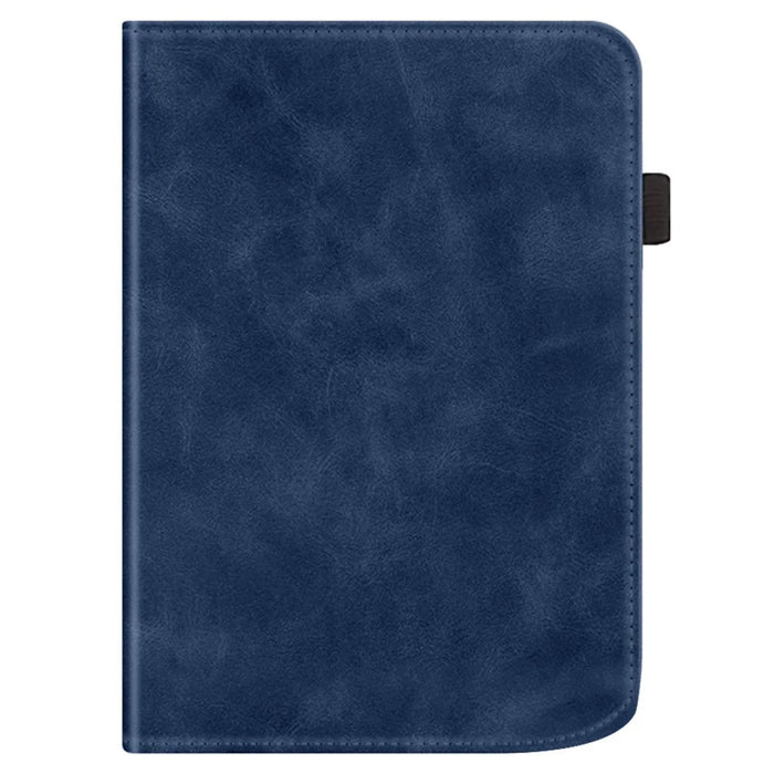 For PocketBook Verse PB629 / Verse Pro PB634 / Verse? Lite PB619 E-Reader Case Kickstand PU Leather Tablet Cover with Auto Wake / Sleep - Blue - 5