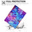 For Samsung Galaxy Tab A9+ Case PU Leather Pattern Tablet Cover with Auto Wake / Sleep - Petal - 5