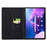 For Lenovo Tab M10 (Gen 3) Leather Tablet Case Pattern Printing Card Slot Stand Cover - Petal - 2