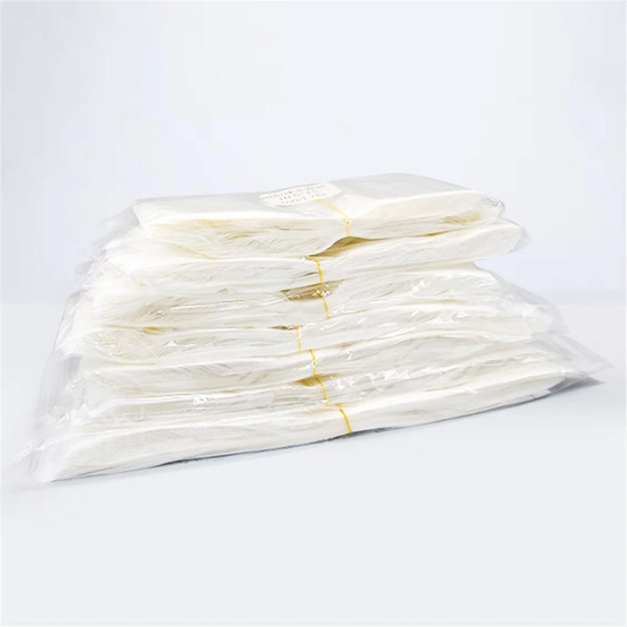 MX-030 100Pcs 32x45cm 12C Resealable Storage Bag Pearl Film Transparent Sealing Pouches (BPA-free, No FDA Certification) - 7