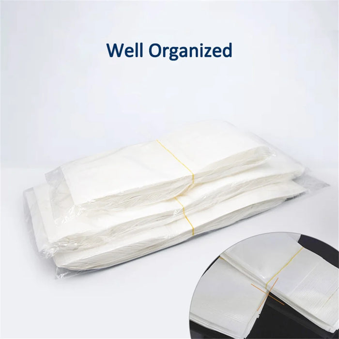 MX-030 100Pcs 15x21cm Clear Packing Bags 12C Pearl Film Zip Lock Sealing Pouches (BPA-free, No FDA Certification) - 5