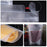 MX-008 100Pcs 26x38cm+5cm Resealable Stand Up Storage Bags Matte 20C Ziplock Food Bag - 3