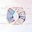 MX-109 100Pcs 10.5x15cm Reusable Seal Pouches Clear Matte Window Sealable Packaging Bag 14C - Blue+Orange - 3