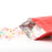 MX-104 100Pcs 16x24cm+4cm Resealable Ziplock Stand Up Bags 20C Colorful Smell Proof Storage Bag - Red - 6