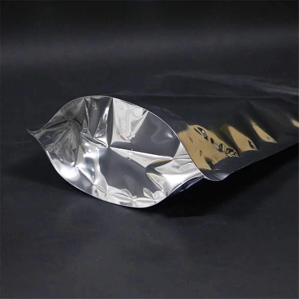 MX-067 100Pcs 12x19+4cm 20C Single Side Transparent Food Storage Saver Bag (No FDA, BPA-Free) - 2