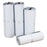 MX-060 100Pcs 50x62cm+4cm Mailing Postal Bags 11C Self-Seal Closure PE+PO Mailers Envelopes - White - 3