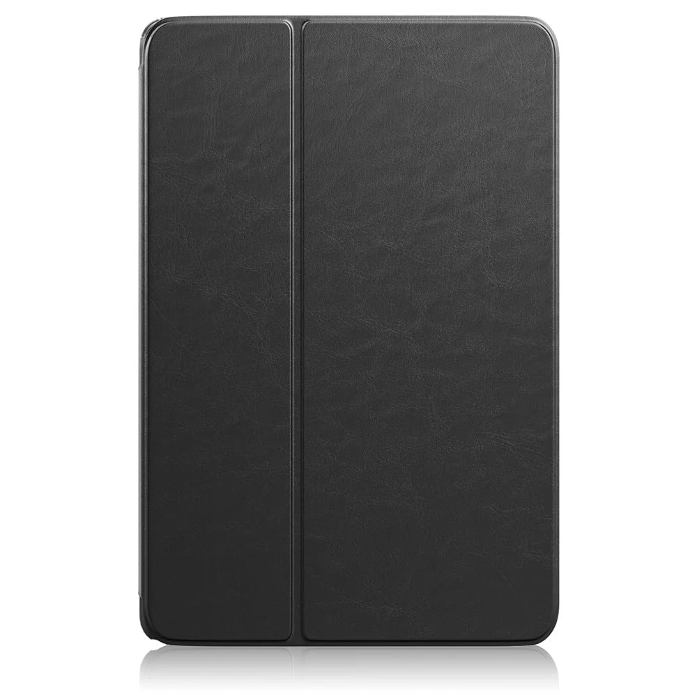 For Samsung Galaxy Tab A8 10.5 (2021) sm-x200 / sm-x205 Case Leather+Acrylic+TPU Auto Wake / Sleep Tablet Cover - Black - 7