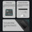 For iPad (2025) / 10.9 (2022) Leather Case + Bluetooth-Compatible Keyboard with Backlight Trackpad - Black - 6